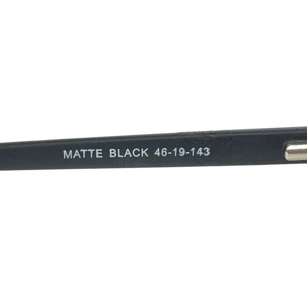 Blue Surf EN3996 MATTE BLACK Eyeglasses Frames Round Full Rim 46-19-143